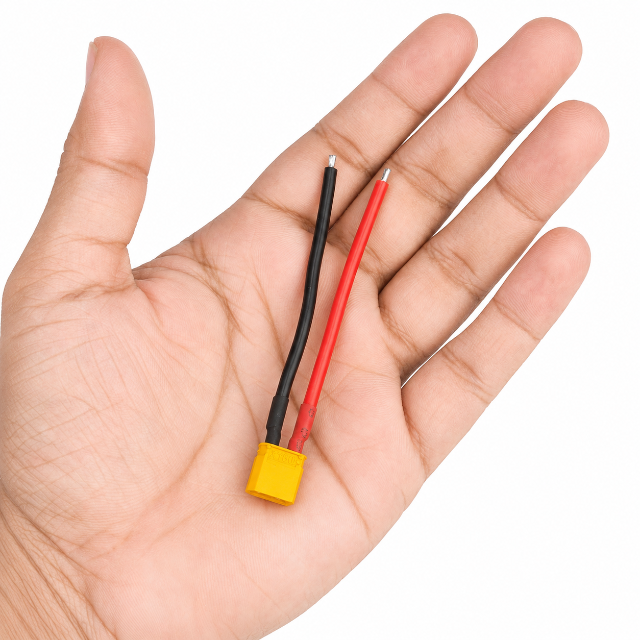 SafeConnect XT-30 Male 16AWG [7cm cable]