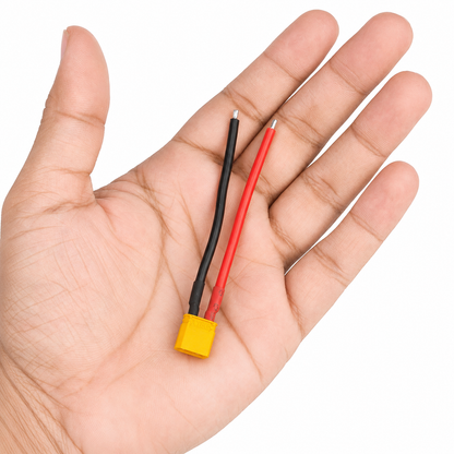 SafeConnect XT-30 Male 16AWG [7cm cable]