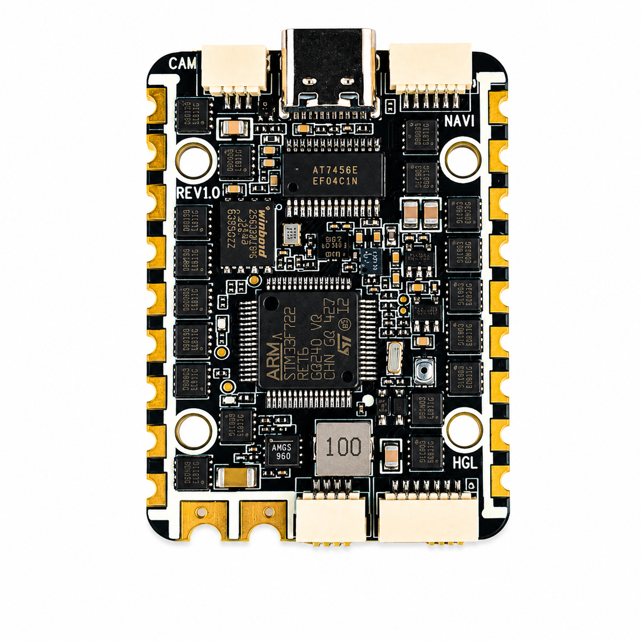 HGLRC SPECTER F722 40A 6 in 1 High - Performance AIO