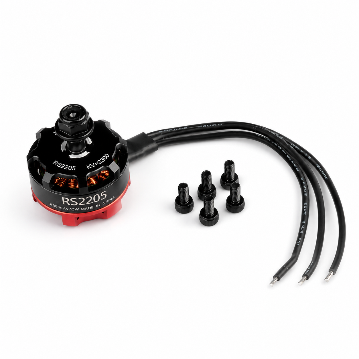 RS2205 2300KV 4S 5 Inches Brushless DC Motor For Racing Drone (CW Motor Rotation)