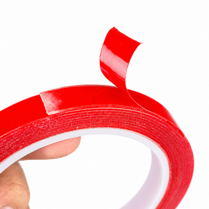 Double Sided Red Tape - (Width 5mm, Length 10m)