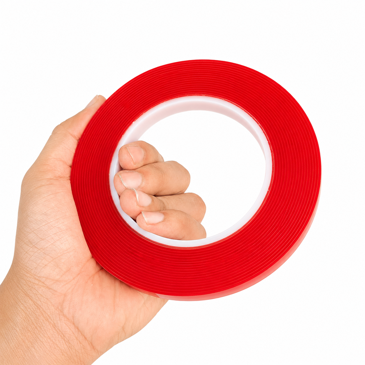 Double Sided Red Tape - (Width 5mm, Length 10m)