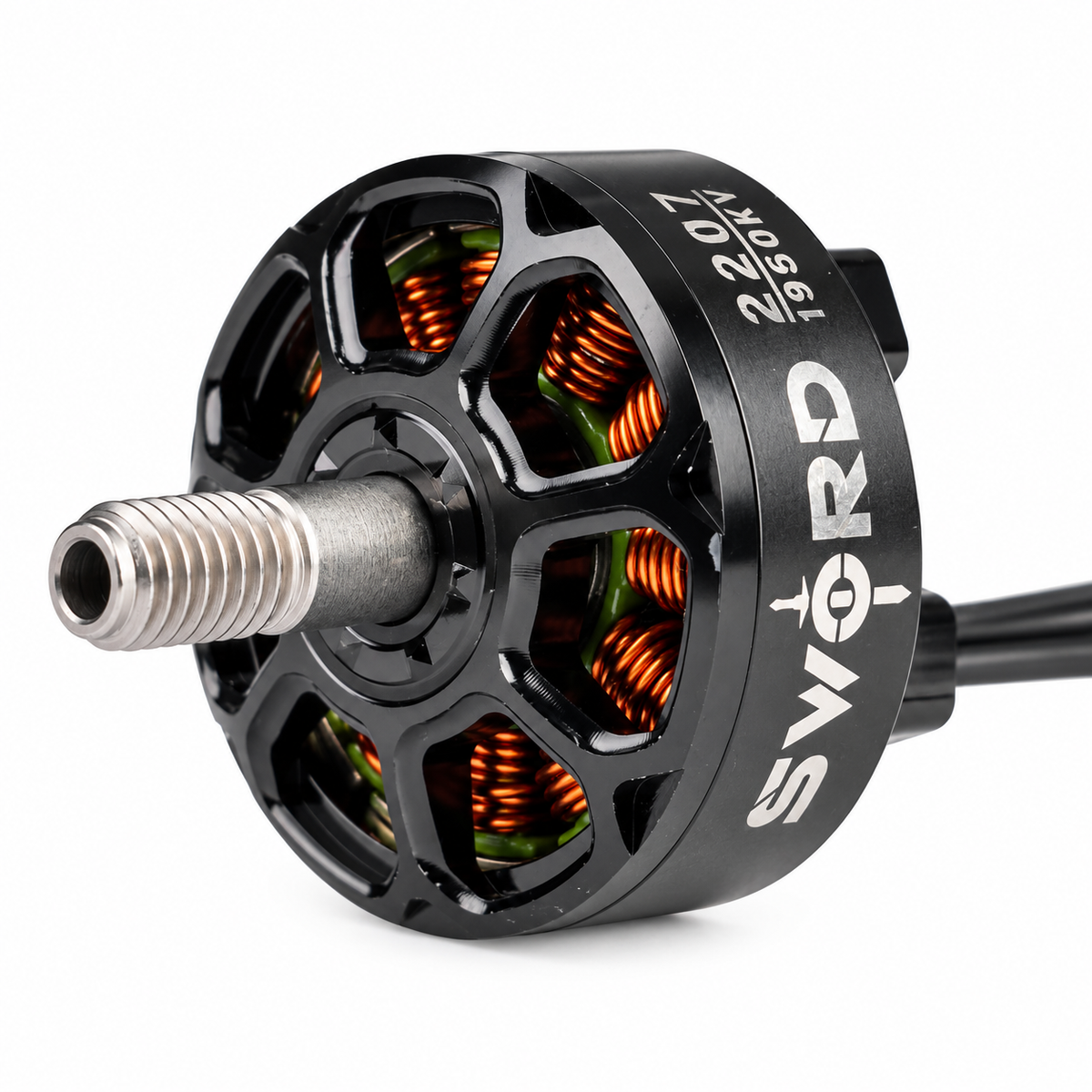 FlyFishRC Flash 2207 1950kv 6S 5inch  FPV Motor -Black