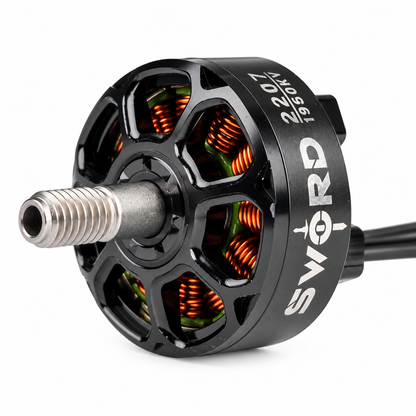 FlyFishRC Flash 2207 1950kv 6S 5inch  FPV Motor -Black