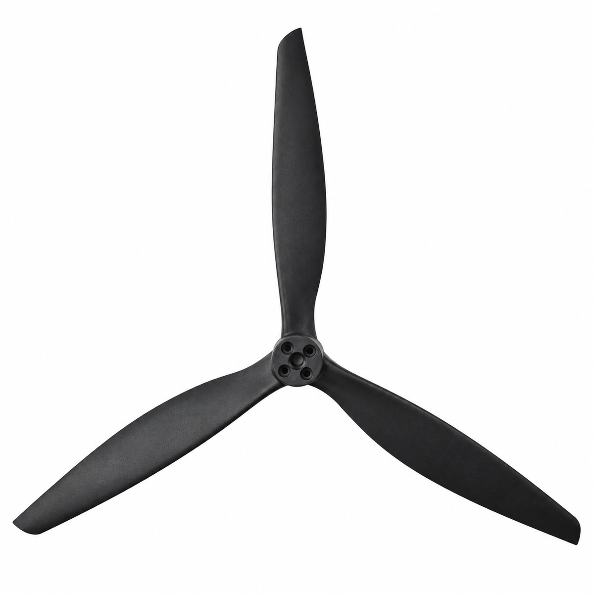 Gemfan 13X10 Carbon Nylon 3 Blade Propeller for 13 Inch FPV Drone (1CW + 1CCW) - Black
