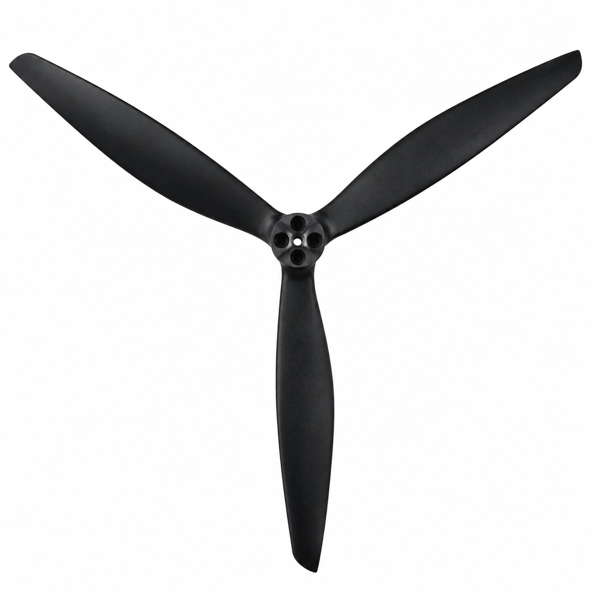 Gemfan 13X10 Carbon Nylon 3 Blade Propeller for 13 Inch FPV Drone (1CW + 1CCW) - Black