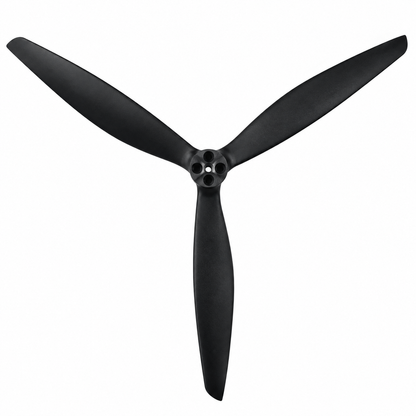 Gemfan 13X10 Carbon Nylon 3 Blade Propeller for 13 Inch FPV Drone (1CW + 1CCW) - Black