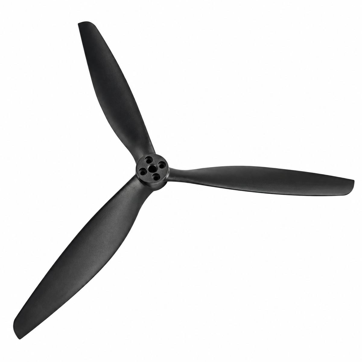 Gemfan 13X10 Carbon Nylon 3 Blade Propeller for 13 Inch FPV Drone (1CW + 1CCW) - Black