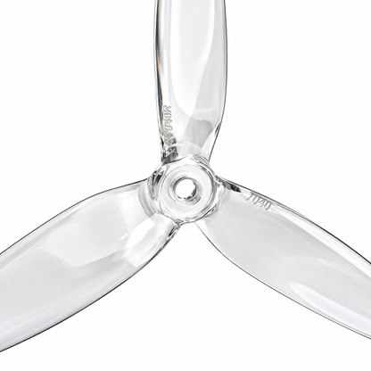 Gemfan 7040 Flash PC 3-Blade Propeller for 7 Inch FPV Drone (2CW + 2CCW) - Clear