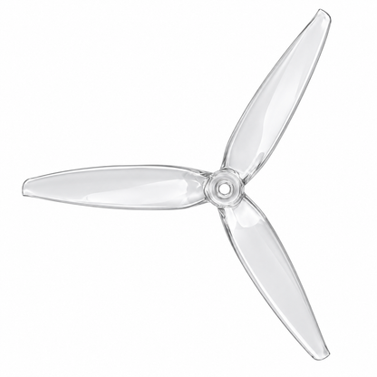 Gemfan 7040 Flash PC 3-Blade Propeller for 7 Inch FPV Drone (2CW + 2CCW) - Clear