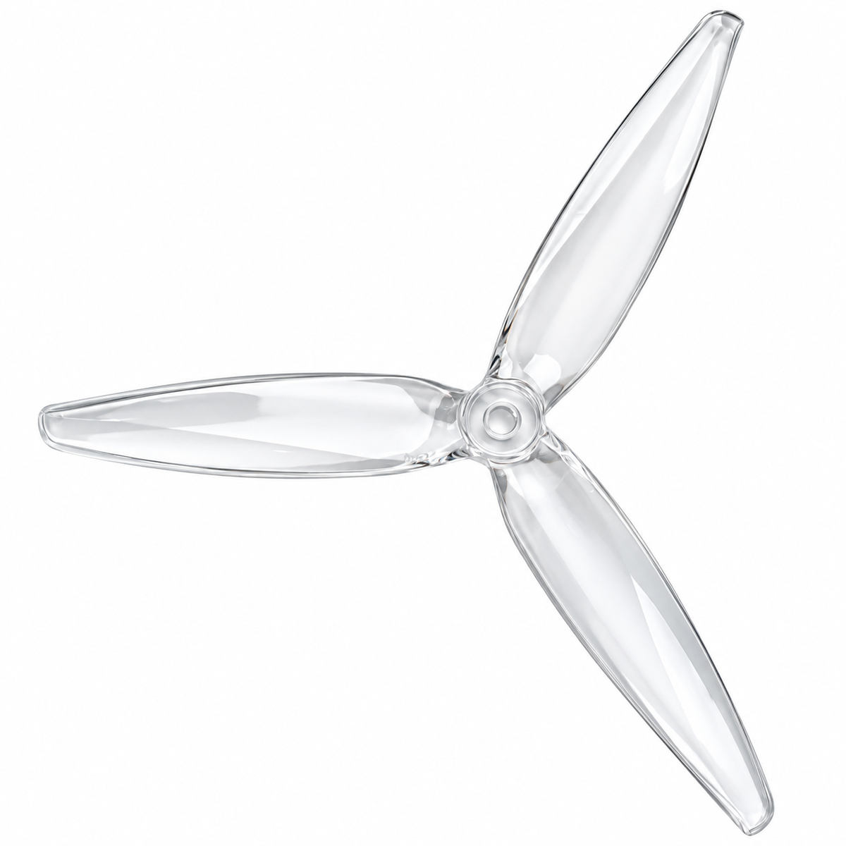 Gemfan 7040 Flash PC 3-Blade Propeller for 7 Inch FPV Drone (2CW + 2CCW) - Clear