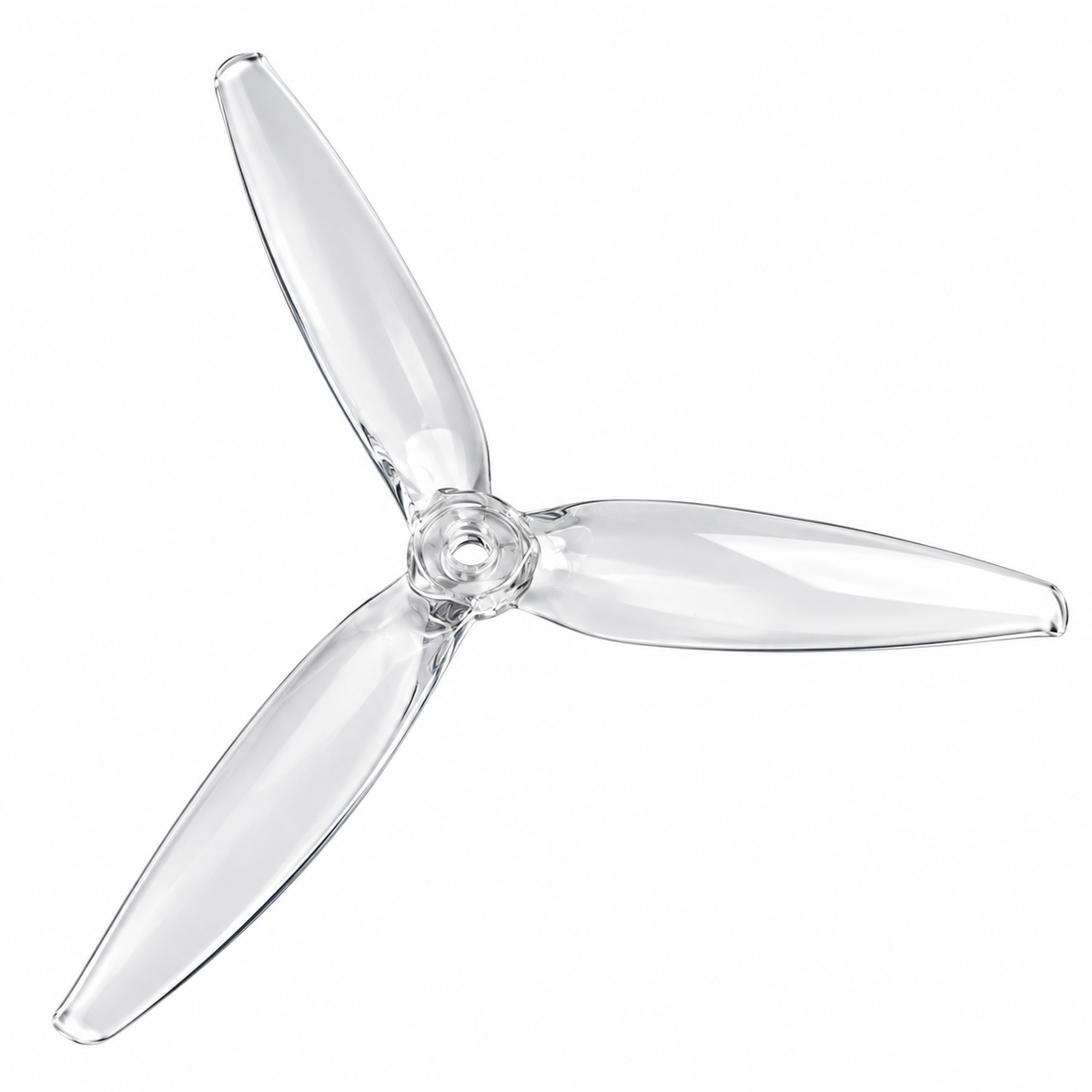 Gemfan 7040 Flash PC 3-Blade Propeller for 7 Inch FPV Drone (2CW + 2CCW) - Clear