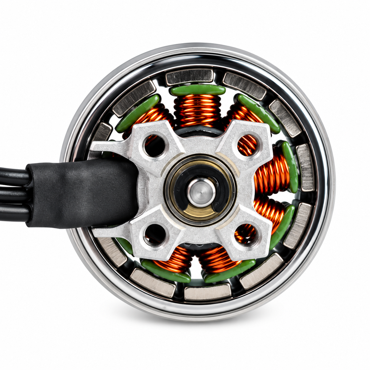 FlyFishRC Flash 1404 4500KV 4S FPV Motor - Grey & Purple