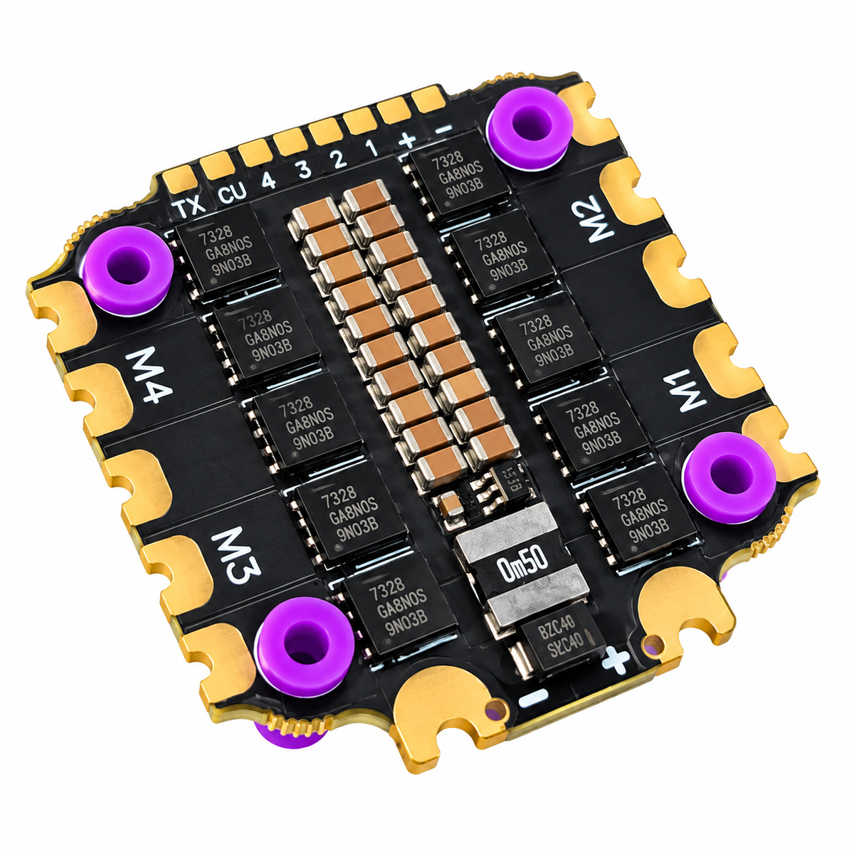 DAKEFPV BLHeli 32-Bit 55A 4-in-1 ESC 3-6S for FPV Drone