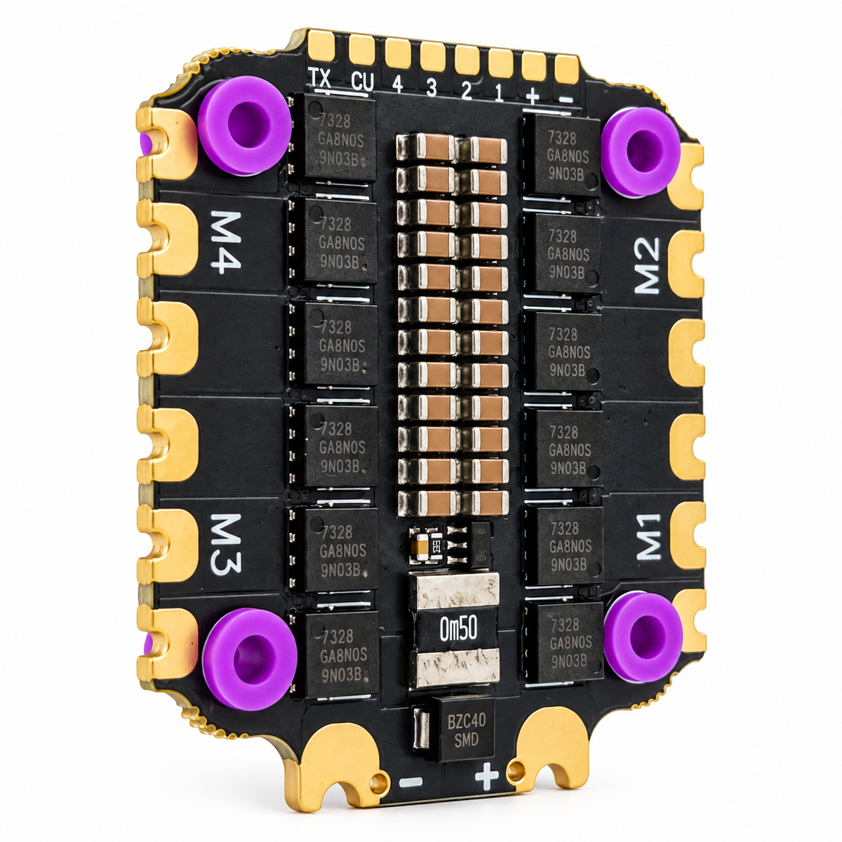 DAKEFPV BLHeli 32-Bit 55A 4-in-1 ESC 3-6S for FPV Drone