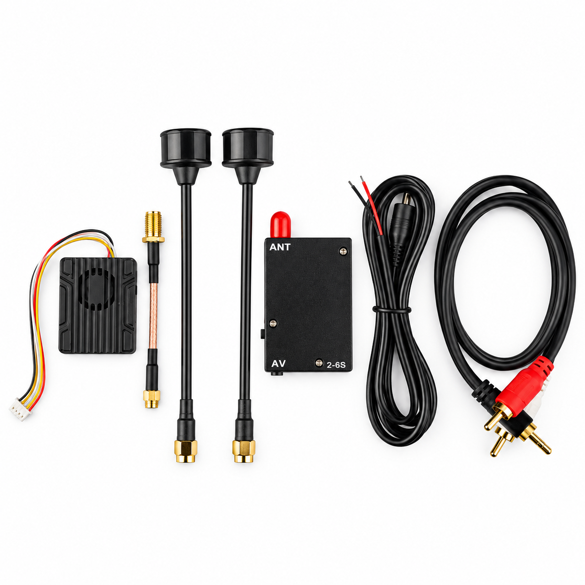 DAKEFPV VRX 7.5G 64CH FPV Video Receiver for Long Range FPV