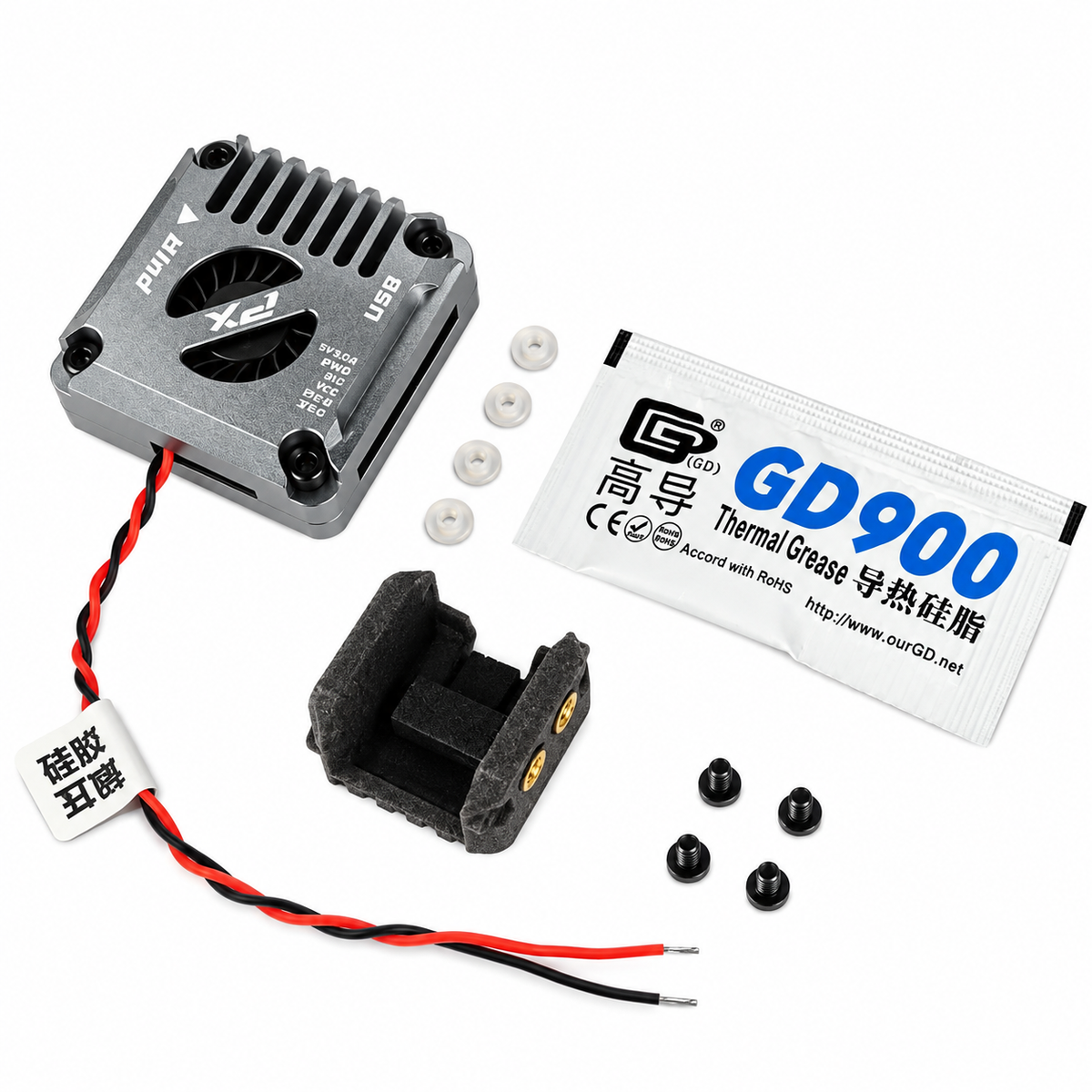 Aluminum protective upgrade part for the O4 camera