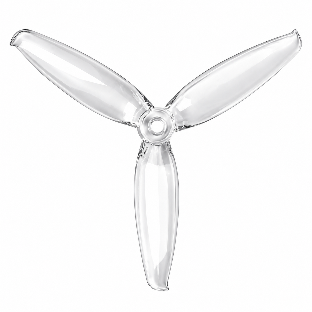 Gemfan 6042 Flash PC 3-Blade Freestyle Propeller for 6 Inch FPV Drone (2CW + 2CCW) - Clear