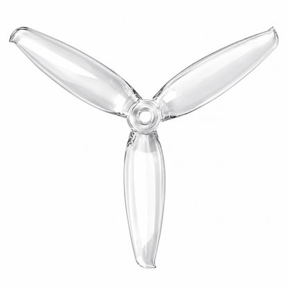 Gemfan 6042 Flash PC 3-Blade Freestyle Propeller for 6 Inch FPV Drone (2CW + 2CCW) - Clear