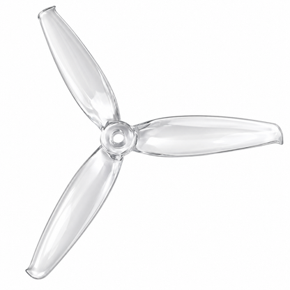 Gemfan 6042 Flash PC 3-Blade Freestyle Propeller for 6 Inch FPV Drone (2CW + 2CCW) - Clear