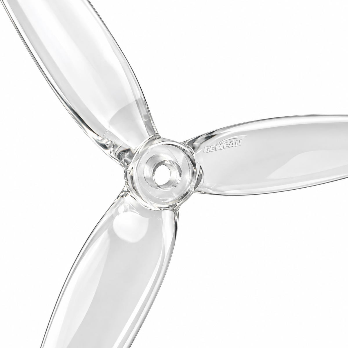 Gemfan 6042 Flash PC 3-Blade Freestyle Propeller for 6 Inch FPV Drone (2CW + 2CCW) - Clear