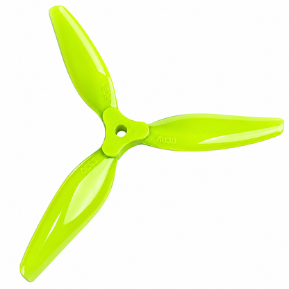Gemfan F6030 Floppy Proppy PC 3-Blade Freestyle Propeller for 6 Inch FPV Drone (2CW + 2CCW) - Yellow