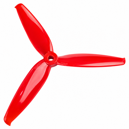 Gemfan 6042 Flash PC 3-Blade Freestyle Propeller for 6 Inch FPV Drone (2CW + 2CCW) - Ferrari Red
