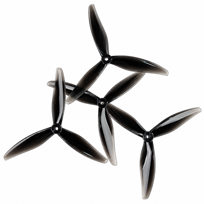 Gemfan 7043 Hurricane PC 3-Blade Propeller for 7 Inch FPV Drone (2CW + 2CCW) - Midnight Black