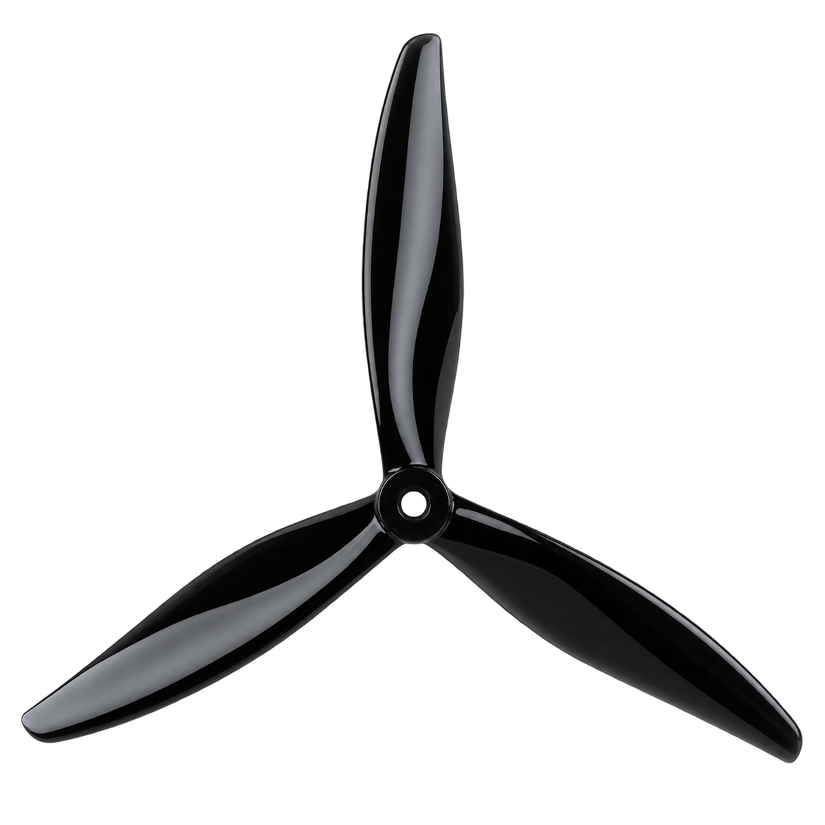 Gemfan 7043 Hurricane PC 3-Blade Propeller for 7 Inch FPV Drone (2CW + 2CCW) - Midnight Black