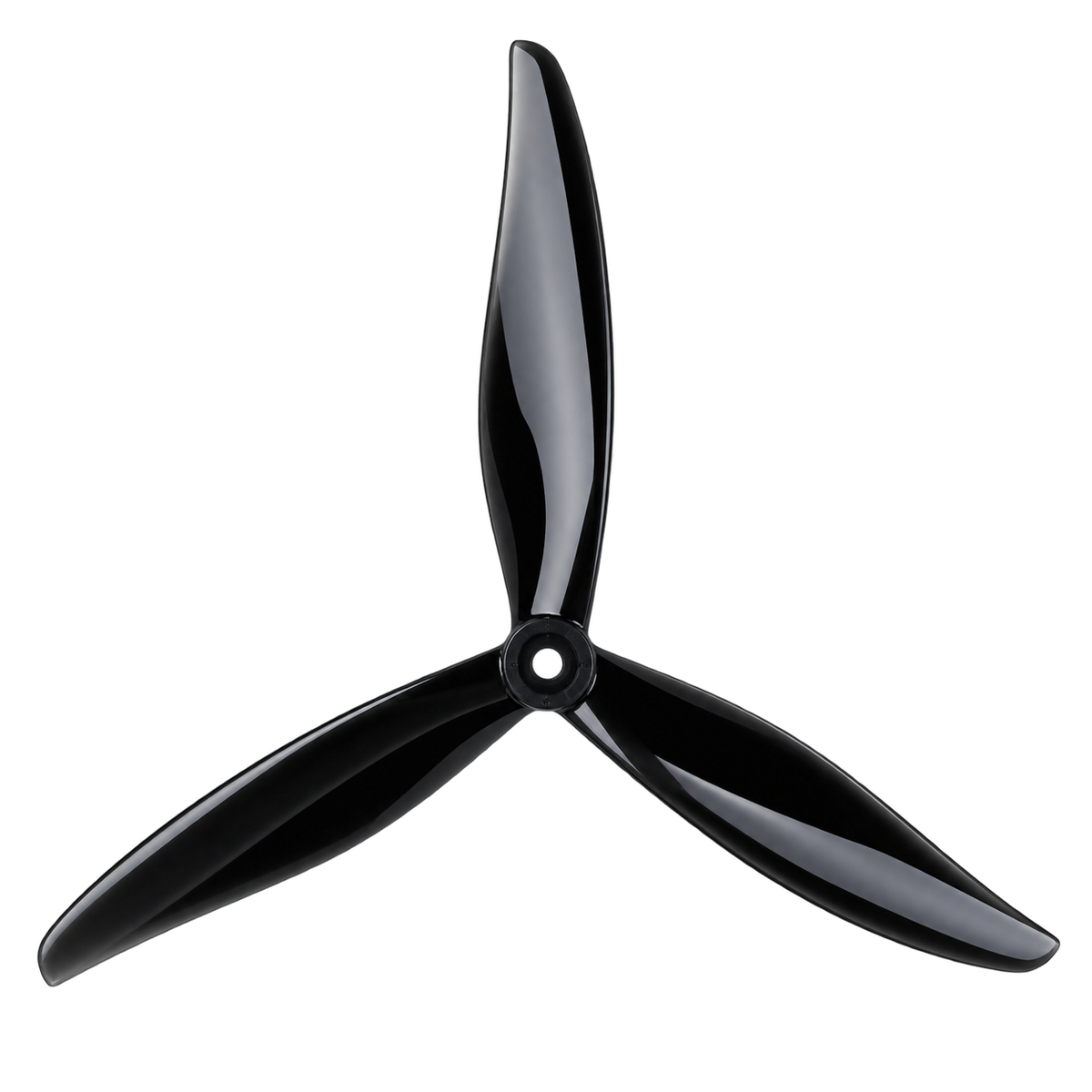Gemfan 7043 Hurricane PC 3-Blade Propeller for 7 Inch FPV Drone (2CW + 2CCW) - Midnight Black
