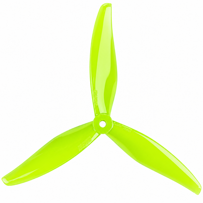 Gemfan 7043 Hurricane PC 3-Blade Propeller for 7 Inch FPV Drone (2CW + 2CCW) - Neon Yellow