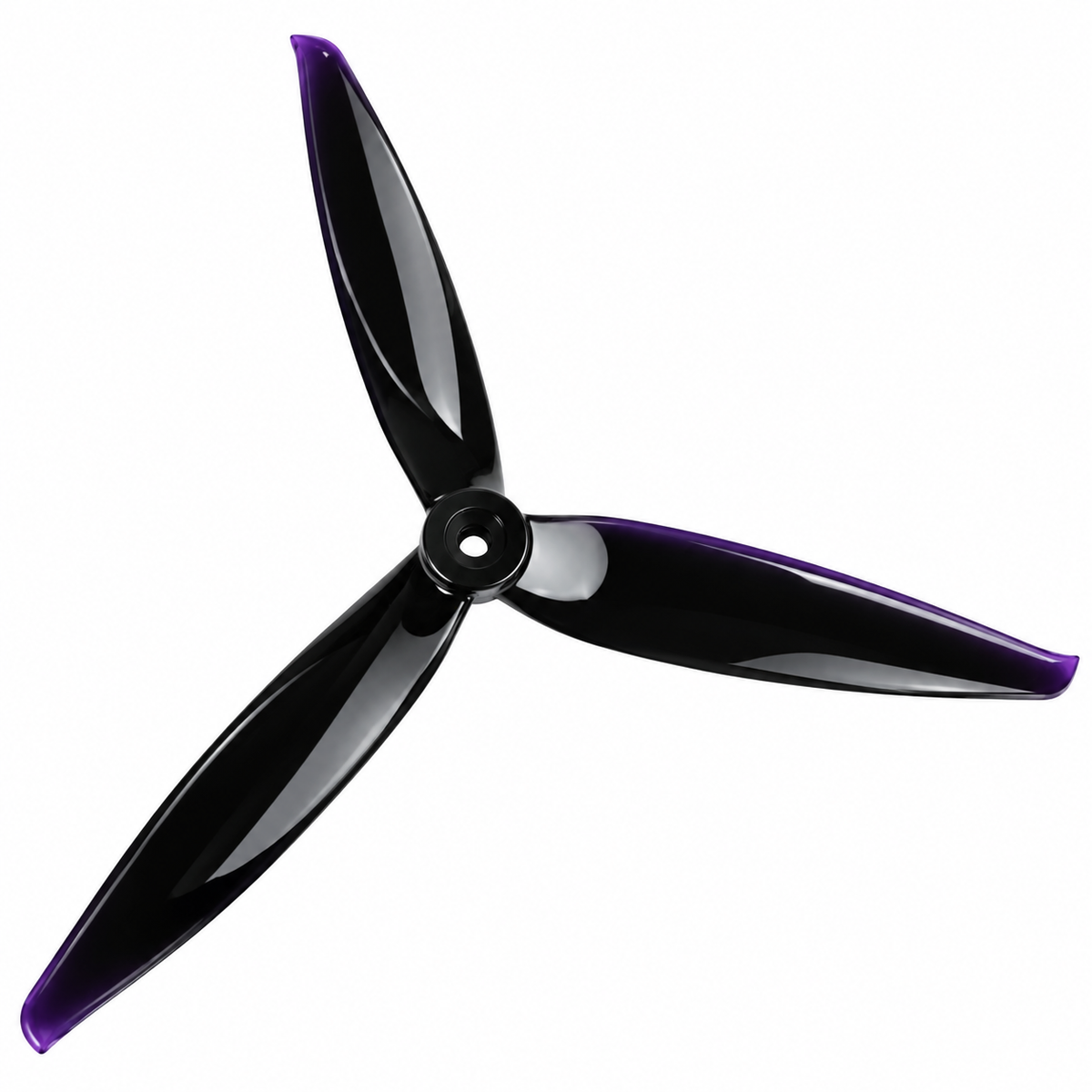 Gemfan 7040 Flash PC 3 Blade Propellers 2CW + 2CCW – Black