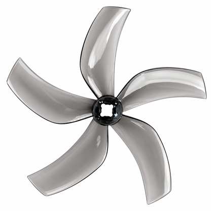 Gemfan 51433 Hurricane PC 3-Blade Freestyle Propeller for 5 Inch FPV Drone (2CW + 2CCW) - Clear