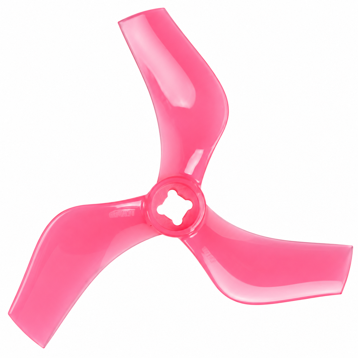 Gemfan D75 Ducted PC 3-Blade 1.5mm & M5 Cinewhoop Propeller for 3 Inch FPV Drone (2CW + 2CCW) - Pink