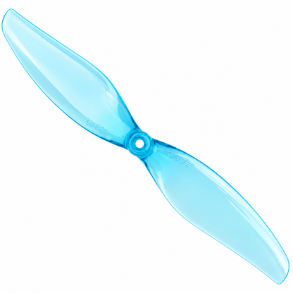 Gemfan D75 Ducted PC 2-Blade 1.5mm Cinewhoop Propeller for 3 Inch FPV Drone (2CW + 2CCW) - Clear Blue