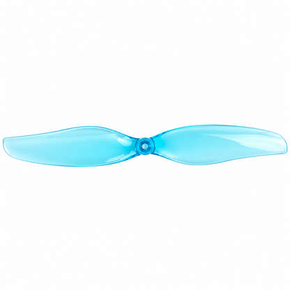 Gemfan D75 Ducted PC 2-Blade 1.5mm Cinewhoop Propeller for 3 Inch FPV Drone (2CW + 2CCW) - Clear Blue
