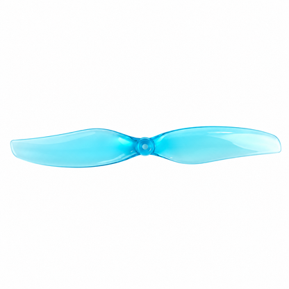 Gemfan D75 Ducted PC 2-Blade 1.5mm Cinewhoop Propeller for 3 Inch FPV Drone (2CW + 2CCW) - Clear Blue
