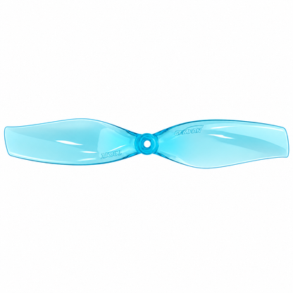 Gemfan D75 Ducted PC 2-Blade 1.5mm Cinewhoop Propeller for 3 Inch FPV Drone (2CW + 2CCW) - Clear Blue