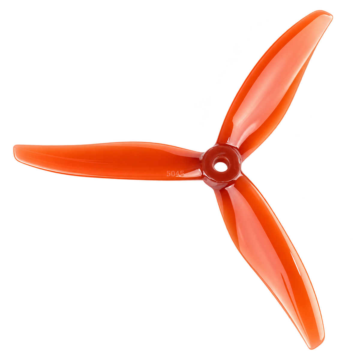 Gemfan 51366 MCK ReV3 PC 3-Blade Freestyle Propeller for 5 Inch FPV Drone (2CW + 2CCW) - Litchi Red
