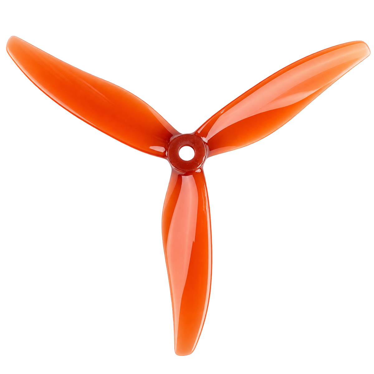 Gemfan 51366 MCK ReV3 PC 3-Blade Freestyle Propeller for 5 Inch FPV Drone (2CW + 2CCW) - Litchi Red