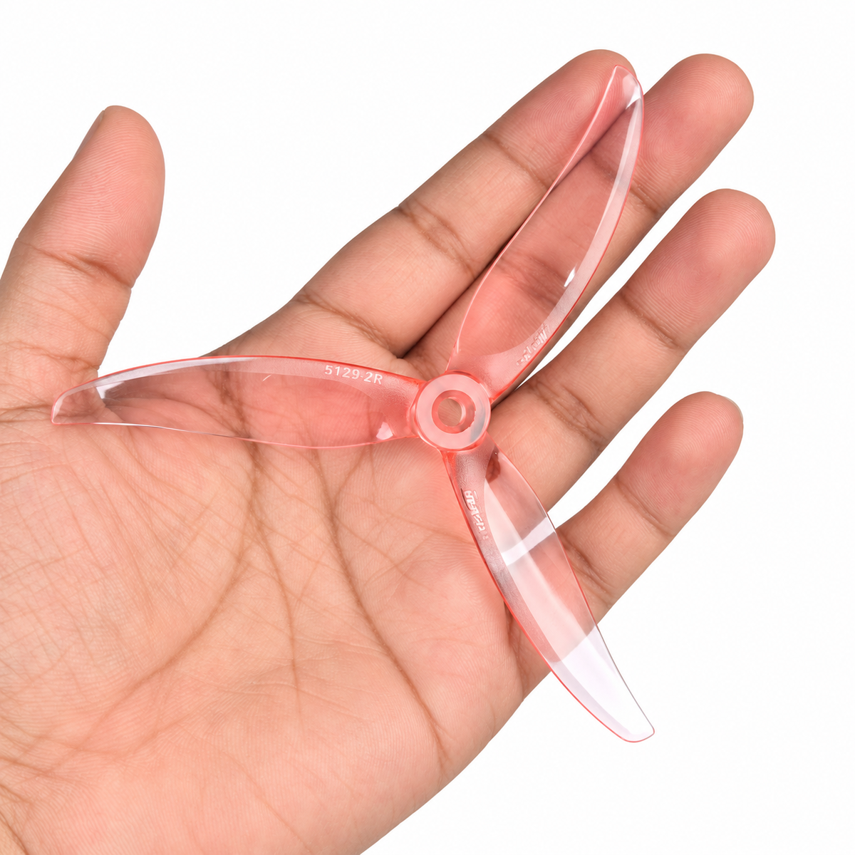 Gemfan 5129.2 MinJae PC 3-Blade Freestyle Propeller for 5 Inch FPV Drone (2CW + 2CCW) - Pink