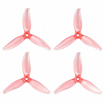 Gemfan 5129.2 MinJae PC 3-Blade Freestyle Propeller for 5 Inch FPV Drone (2CW + 2CCW) - Pink