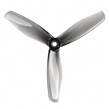 Gemfan 5155 PC 3-Blade Freestyle Propeller for 5 Inch FPV Drone (2CW + 2CCW) - Clear Gray