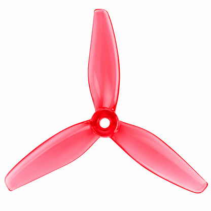 Gemfan 51366 MCK ReV3 PC 3-Blade Freestyle Propeller for 5 Inch FPV Drone (2CW + 2CCW) - Strawberry Jam