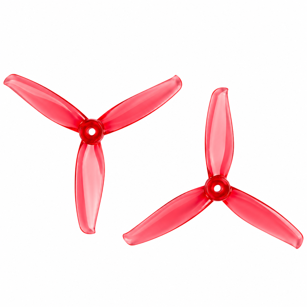 Gemfan 51366 MCK ReV3 PC 3-Blade Freestyle Propeller for 5 Inch FPV Drone (2CW + 2CCW) - Strawberry Jam