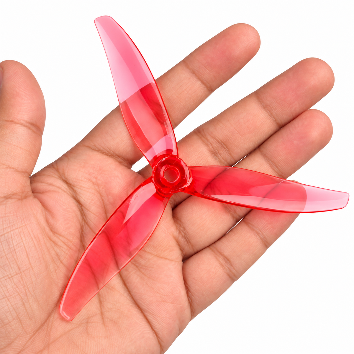 Gemfan 51366 MCK ReV3 PC 3-Blade Freestyle Propeller for 5 Inch FPV Drone (2CW + 2CCW) - Strawberry Jam