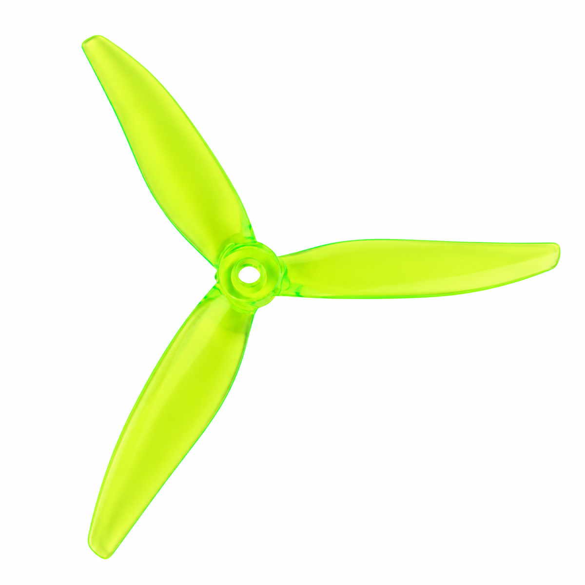 Gemfan 51366 MCK ReV3 PC 3-Blade Freestyle Propeller for 5 Inch FPV Drone (2CW + 2CCW) -Radioactive Yellow