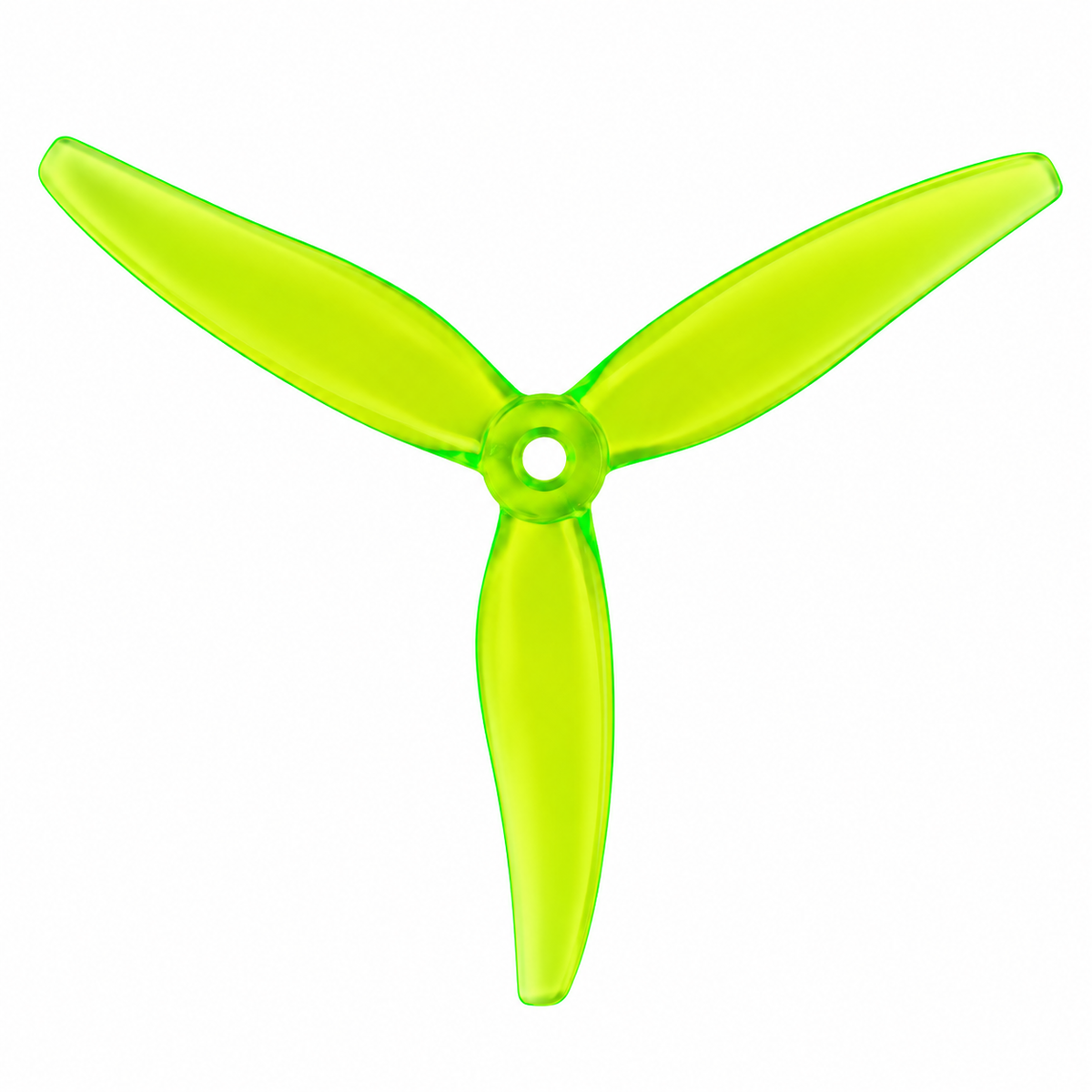 Gemfan 51366 MCK ReV3 PC 3-Blade Freestyle Propeller for 5 Inch FPV Drone (2CW + 2CCW) -Radioactive Yellow
