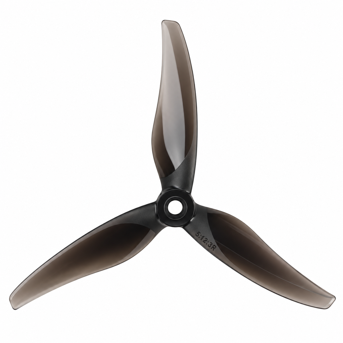 Gemfan 5127.9 Thomas PC 3-Blade Freestyle Propeller for 5 Inch FPV Drone (2CW + 2CCW) - Midnight Black
