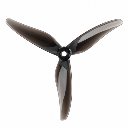 Gemfan 5127.9 Thomas PC 3-Blade Freestyle Propeller for 5 Inch FPV Drone (2CW + 2CCW) - Midnight Black